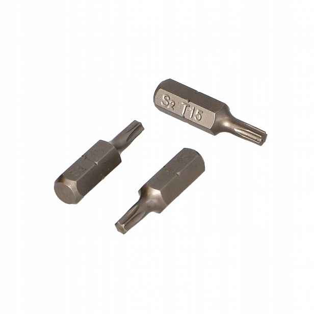 Draumet Premium bity Torx T15 25mm 3ks Cr-v S2, 25 ks