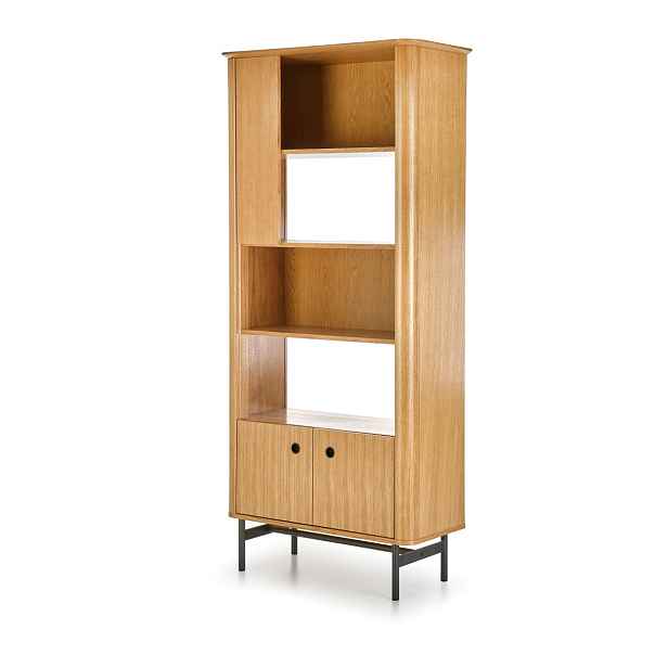 HALMAR Regál Smart REG-1 dub/černý