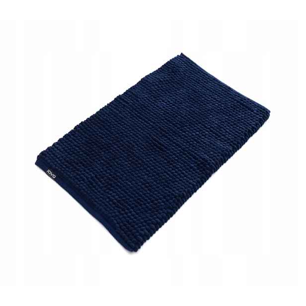 Koupelnový koberec Premium hrubý 70x120 modrý