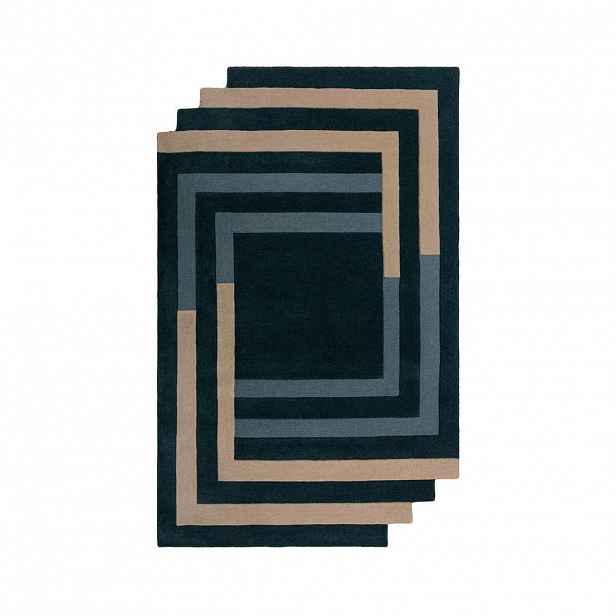 Flair Rugs VLNĚNÝ KOBEREC, 150/240 cm modrá