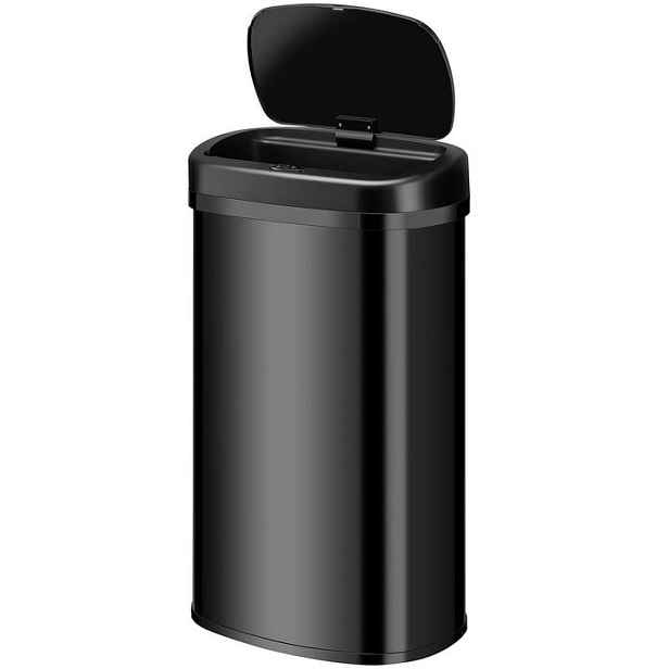 Juskys 107440 odpadkový koš 60 l bezdotykový černý