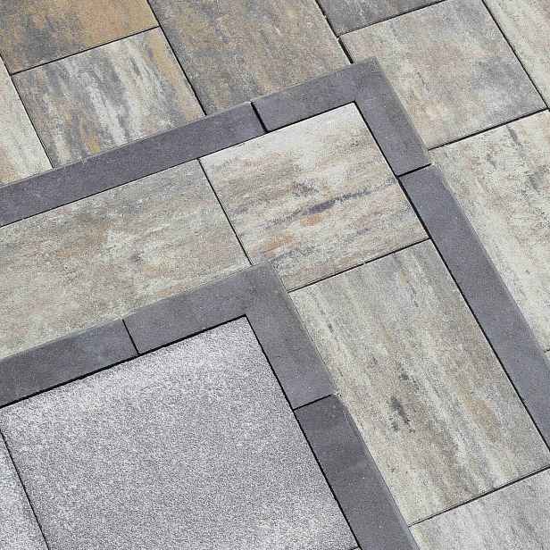 Obrubník rohový vnější BEST LINEA standard antracitový 80x250x250 mm