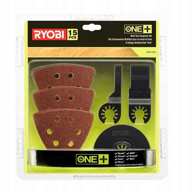 Ryobi Univerzální sada pro multifunkční nářadí 15ks