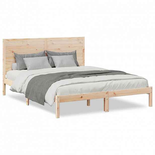 vidaXL Prodloužený rám postele bez matrace 160 x 220 cm masivní dřevo