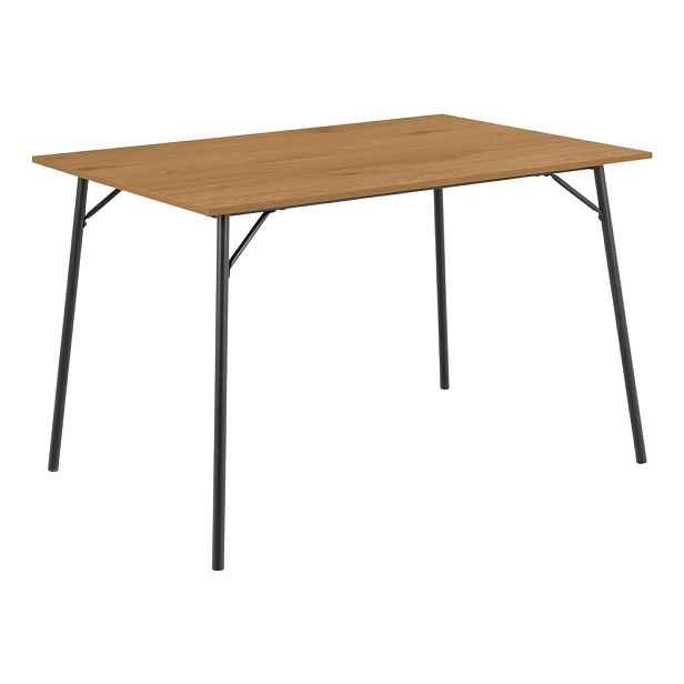 Jídelní stůl s deskou v dubovém dekoru 80x120 cm Peru – Actona