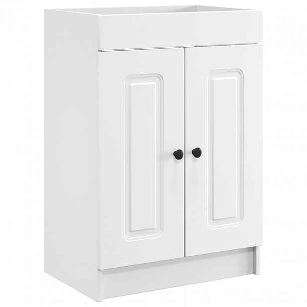 vidaXL Koupelnová skříňka pod umyvadlo Bílá 56 x 37,5 x 81 cm