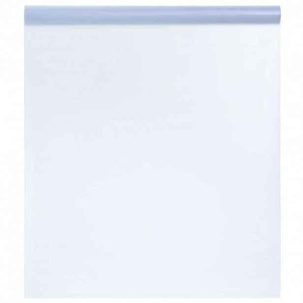 vidaXL Okenní fólie statická matná šedá 60 x 2 000 cm PVC