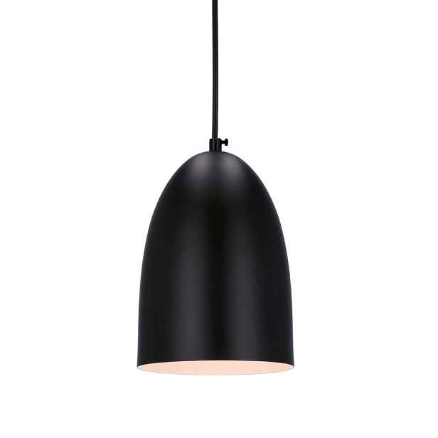 Závěsná lampa Icaro černá 1X40W E27 černé stínidlo