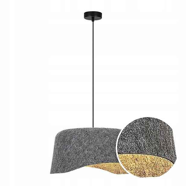 Závěsná stropní lampa Černá E27 Kov Moderní Farelia Rabalux