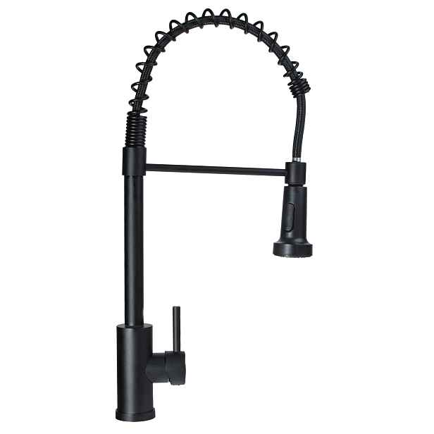 Apt DA756 Kuchyňská baterie s flexibilním otočným ramenem, 51 cm, černá