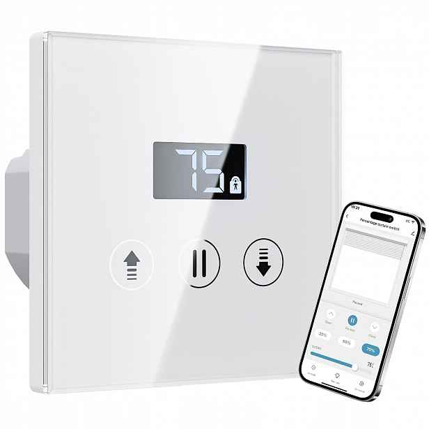 Dotykový Led vypínač rolet Wifi pro chytrou domácnost