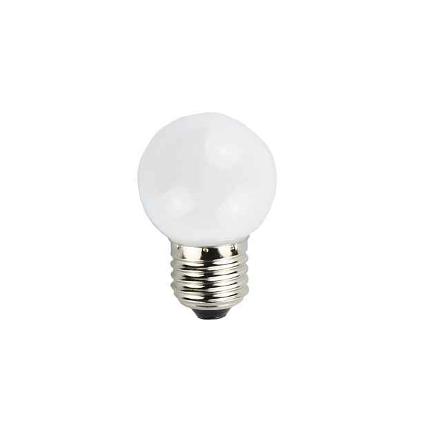 LED žárovka SMDE, ledově bílá, patice E27, 12 diod, IP44
