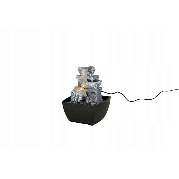 Rl Luma Stolní lampa Art Deco hnědá fontána Led 1W Usb-c