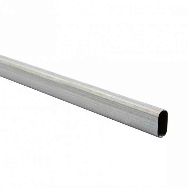 Šatní tyč 30x15x900mm, pozinkovaná