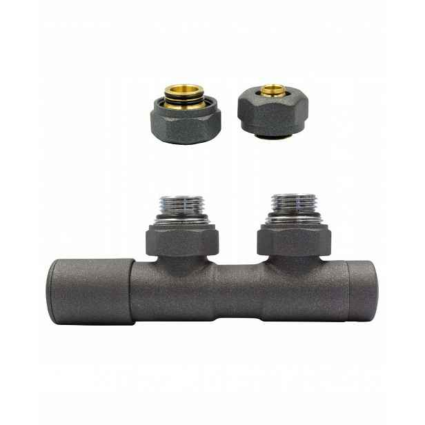 Ventil reg 50 mm Twins grafit levý Pex