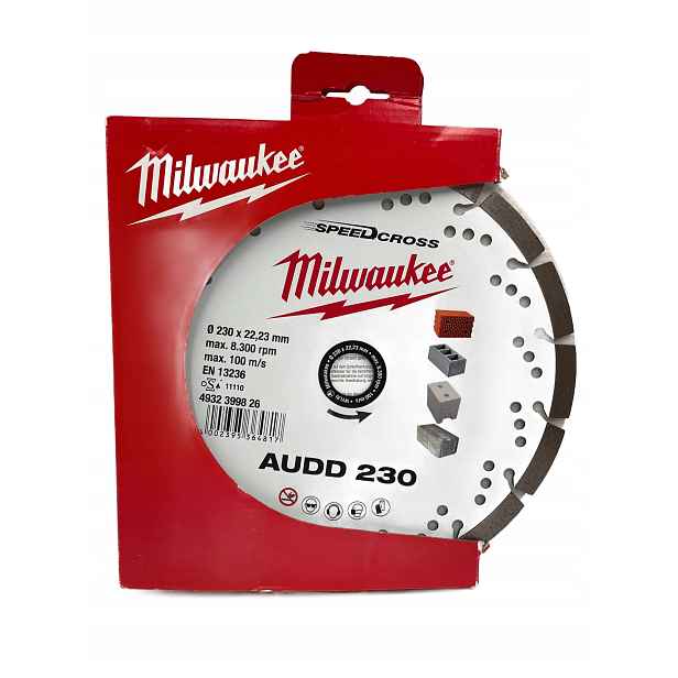 Diamantový kotouč Audd 230 x 22,23 mm Milwaukee 4932399826