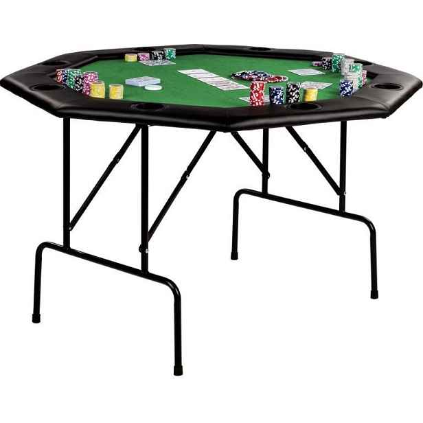 Garthen 57303 Pokerový stůl - zelený