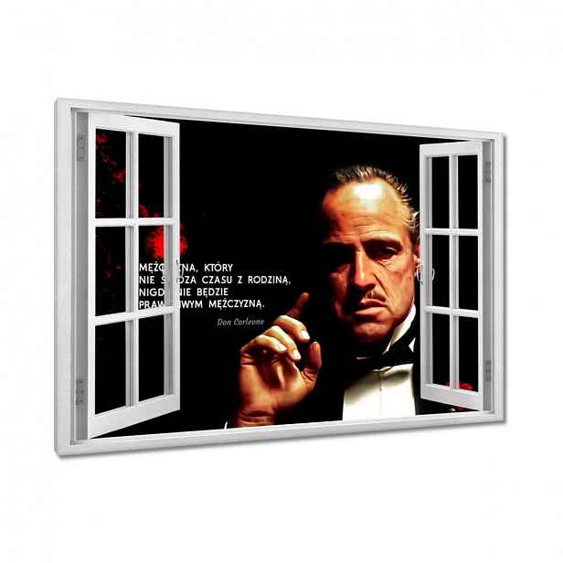 Obrazy 90x60 Don Vito Corleone God Fat