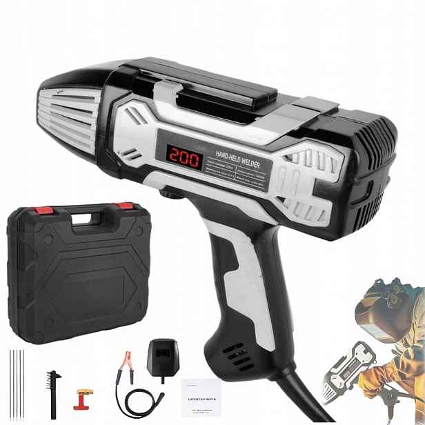 Ruční svařovací stroj s výkonem Invertorového Svařovacího Stroje 220 V Kabel Zástrčka