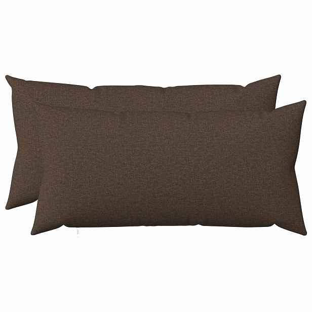 vidaXL Povlak na polštář 2 ks HEERLEN Taupe 40 x 70 cm Textil