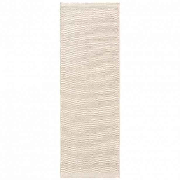 benuta VLNĚNÝ běhoun Rocco Bílá 70x200 cm