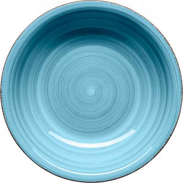 Mäser Keramický hluboký talíř Bel Tempo 21,5 cm, modrá