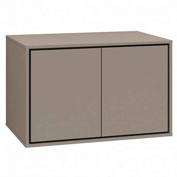 Badplaats SKŘÍŇKA POD UMYVADLO Capri 2 zásuvky cashmere - 78 x 48 x 51 cm