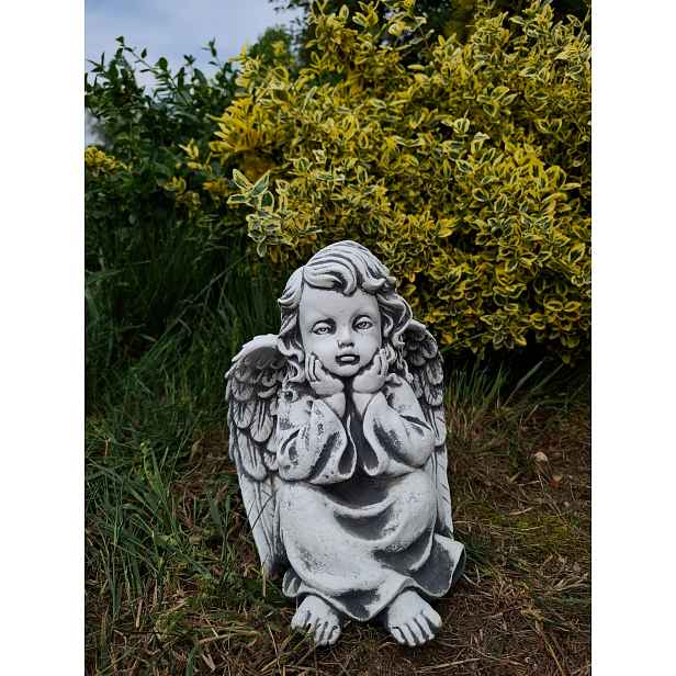 Betonová figurka Anděl figurka na pomník andílek figurky z betonu