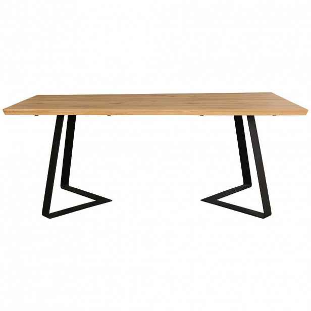 Hom`in JÍDELNÍ STŮL, divoký dub, barvy dubu, 200/100/76 cm