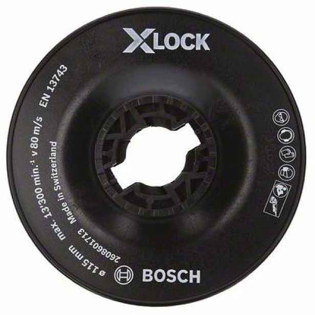 Talíř opěrný Bosch X-LOCK 115 mm hrubá
