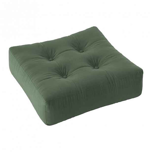 Sedací puf Karup Design More Olive Green