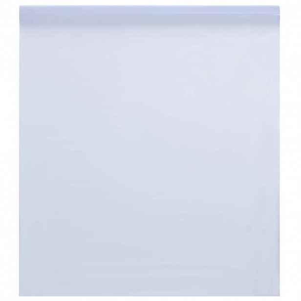 vidaXL Okenní fólie statická matná bílá 45 x 2 000 cm PVC