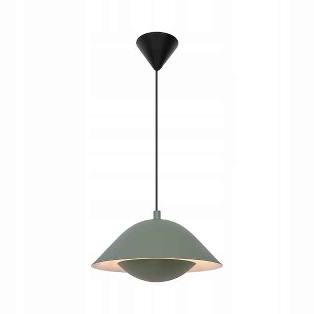 Závěsná Stropní Svítidlo Zelený kov 35 cm Nastavitelná E27 40W Freya Nordlux