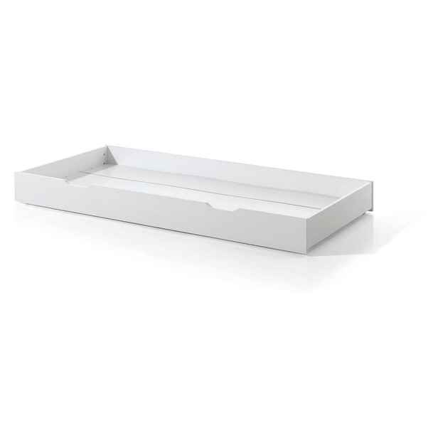 Bílý šuplík pod dětskou postel 90x200 cm Dallas – Vipack