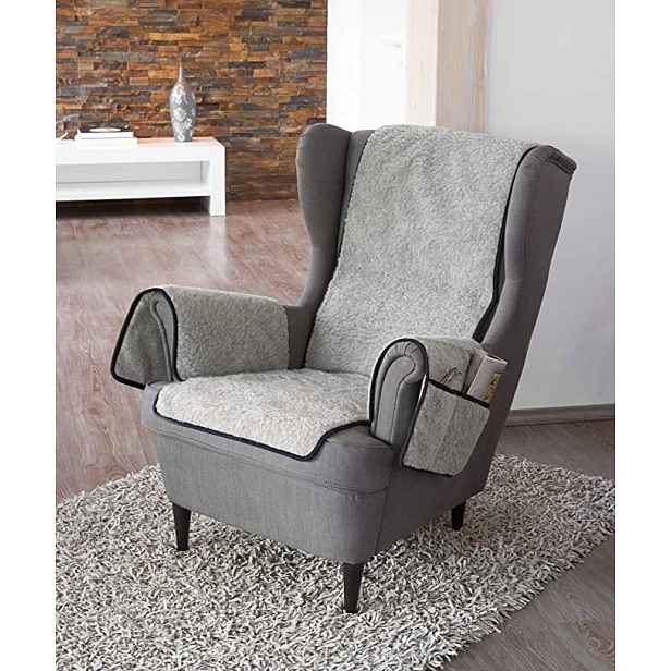 Chránič Sedadla Z Živé Vlny, Šedý, Doporučeno