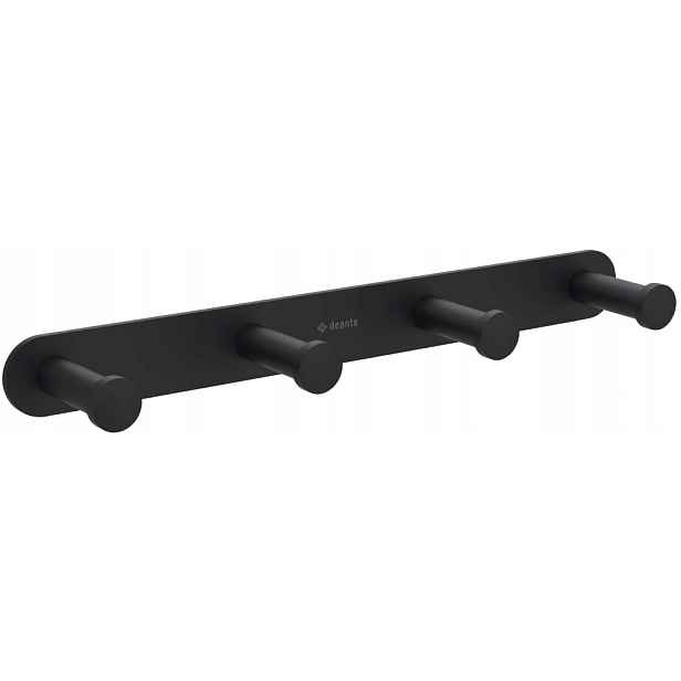 Jasmin nero Hook, čtyřlůžkový černý (ADJ_N14L) /sm/