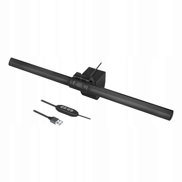 Led lampa na monitor Usb stolní stmívač 3 barvy světla LogiLink