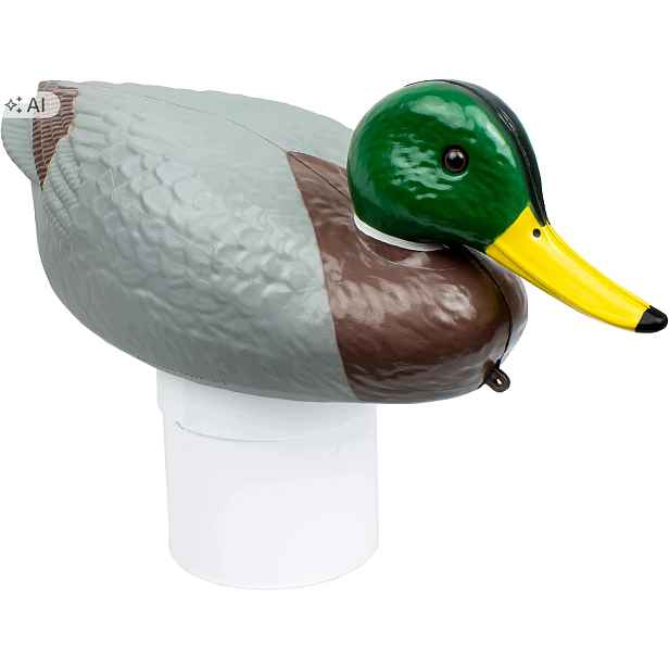 Poolmaster Chlori-Duck – dávkovač chloru do bazénů a lázní, kachna křížená