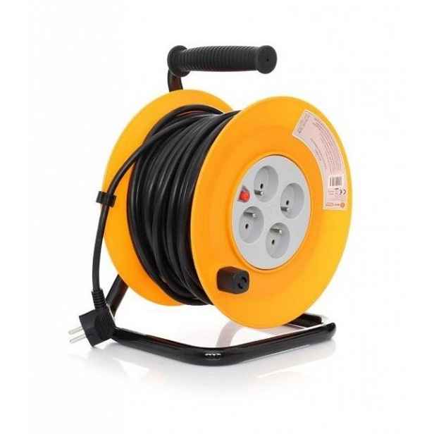Prodlužovací Kabel na bubnu Best Kabel 40 metrů pro zahradní nářadí