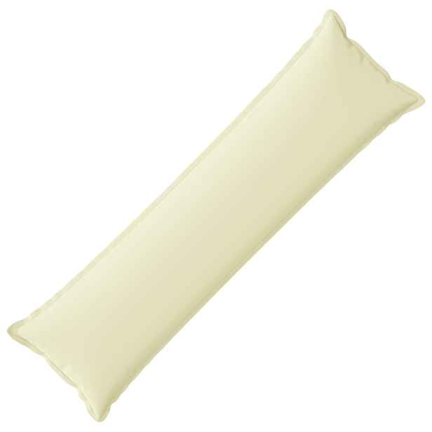 vidaXL Polštář s polštářem HOUTEN Krémová 40 x 145 cm Polyester