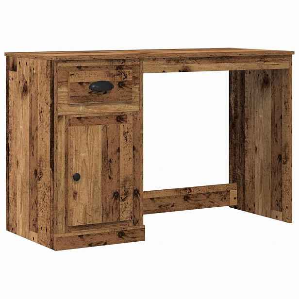 vidaXL Stůl Staré dřevo 50 x 115 x 75 cm Kompozitní dřevo