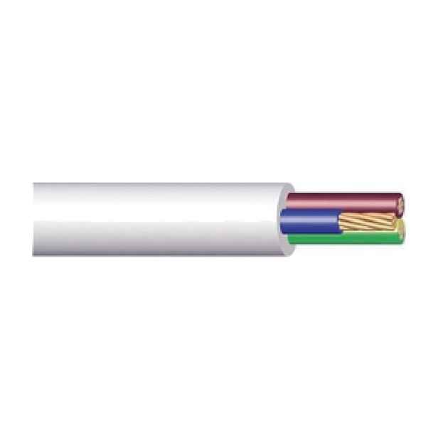 Kabel pro mobilní přijímače PVC OMYp 300V 2x1,00mm - 100m