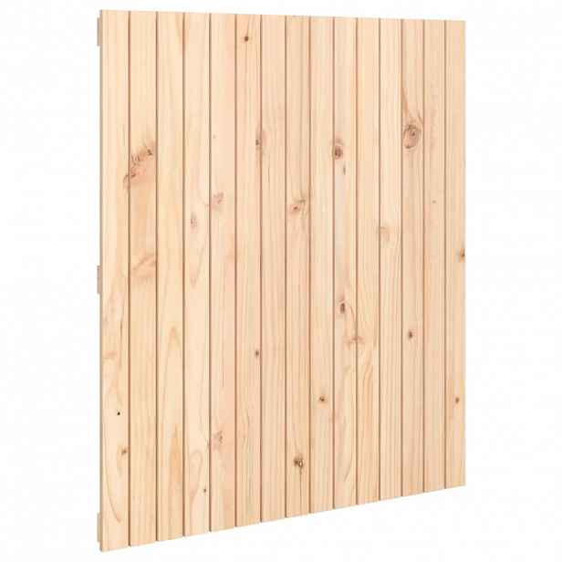 vidaXL Nástěnné čelo postele 95,5 x 3 x 110 cm masivní borové dřevo