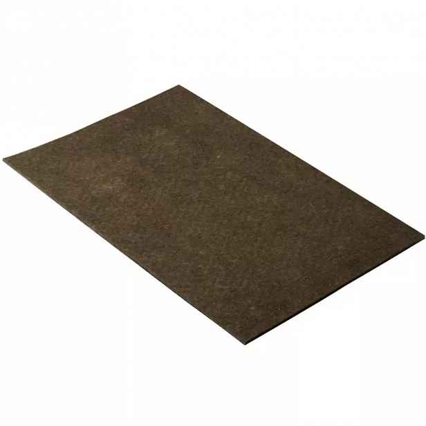 Filcový přířez 100x200mm, samolepící, hnědý, 2ks