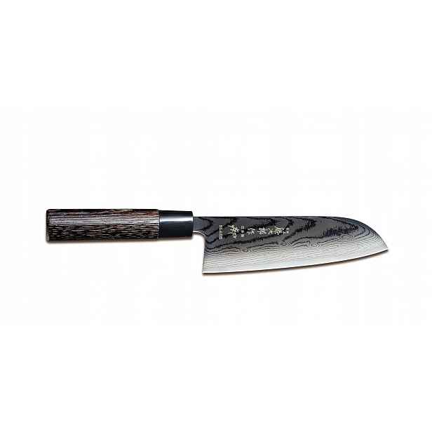Japonský nůž Santoku 165 Tojiro Shippu Black