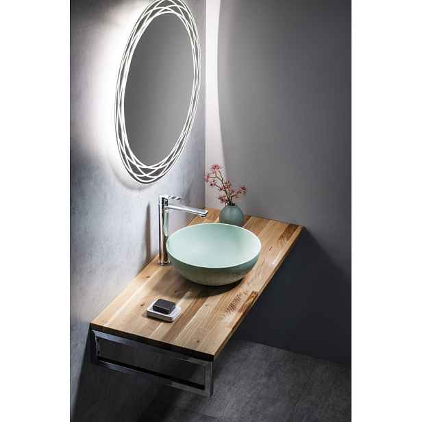 Sapho WOODY deska 1100x28x500mm, masiv přírodní dub