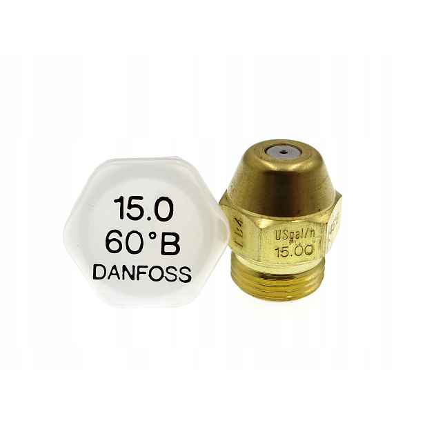Tryska Danfoss pro olejové hořáky 15,00 USgal/h 60°B 60,40 kg/h