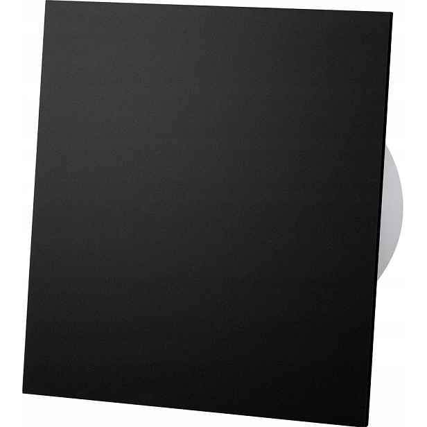 Ventilátor Panel Černý Mat Senzor Pohybu Fi 125