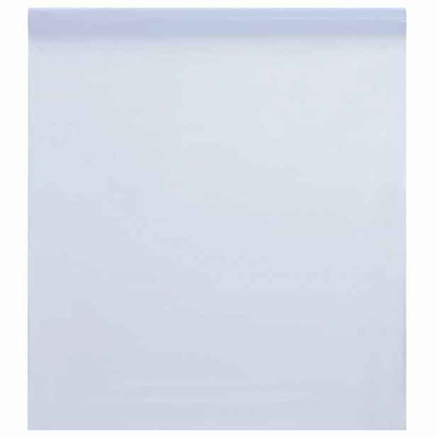 vidaXL Okenní fólie statická matná bílá 60 x 2 000 cm PVC
