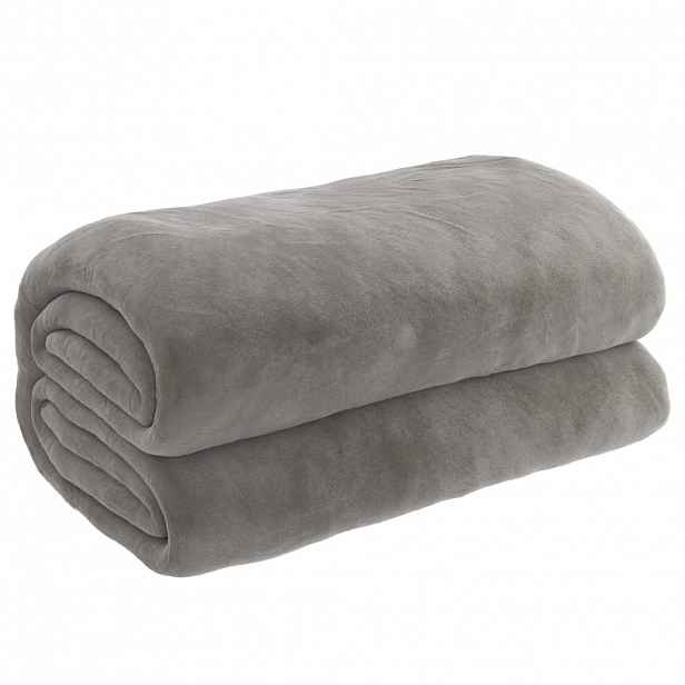vidaXL Zátěžová deka s povlečením šedá 200 x 230 cm 9 kg textil
